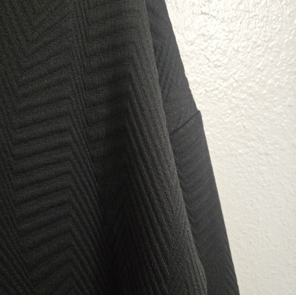Tribal Funnel Neck Black Textured Dress Size Small - Picture 13 of 15